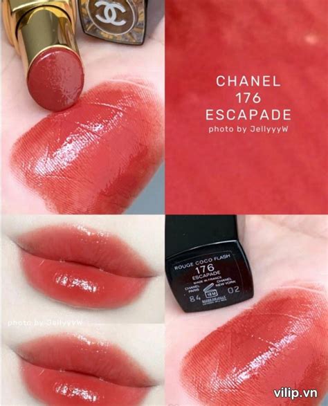 chanel rouge coco flash 176 escapade|chanel destination coco flash lip color.